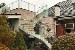 Уличные ограждения из металла в Новосибирске. Готовые проекты ПерилаГлавСнаб - фото 26