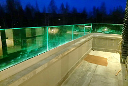 Поручни, перила и ограждения с подсветкой в Новосибирске. Готовые проекты ПерилаГлавСнаб - фото 11