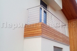 Балконные ограждения в Новосибирске. Готовые проекты ПерилаГлавСнаб - фото 16