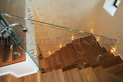 Ограждения лестничных маршей в Новосибирске. Готовые проекты ПерилаГлавСнаб - фото 2