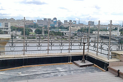 Цельностеклянные ограждения для крыш в Новосибирске. Готовые проекты ПерилаГлавСнаб - фото 10