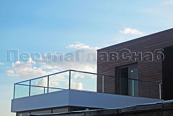 Перила и ограждения для террас в Новосибирске. Готовые проекты ПерилаГлавСнаб - фото 26