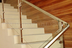 Ограждения лестничных маршей в Новосибирске. Готовые проекты ПерилаГлавСнаб - фото 5