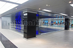 Стеклянные перила для атриумов в Новосибирске. Готовые проекты ПерилаГлавСнаб - фото 10