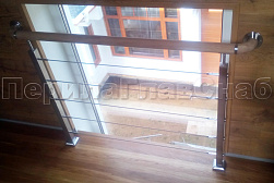 Ограждение на окна из нержавеющей стали в Новосибирске. Готовые проекты ПерилаГлавСнаб - фото 13