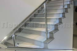 Поручни, перила и ограждения с подсветкой в Новосибирске. Готовые проекты ПерилаГлавСнаб - фото 7