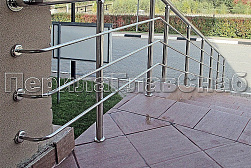 Готовые комплекты перил для лестниц в Новосибирске. Готовые проекты ПерилаГлавСнаб - фото 2