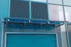 Консольные козырьки и навесы в Новосибирске. Готовые проекты ПерилаГлавСнаб - фото 7