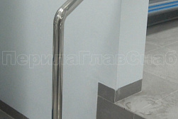 Ограждения и перила без ригелей из нержавеющей стали (без заполнения) в Новосибирске. Готовые проекты ПерилаГлавСнаб - фото 3