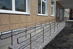 Поручни для инвалидов из нержавеющей стали в Новосибирске. Готовые проекты ПерилаГлавСнаб - фото 21