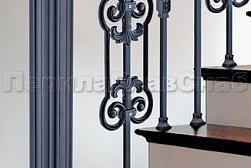 Латунные перила под золото в Новосибирске. Готовые проекты ПерилаГлавСнаб - фото 5