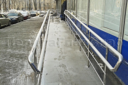 Поручни для инвалидов из нержавеющей стали в Новосибирске. Готовые проекты ПерилаГлавСнаб - фото 23