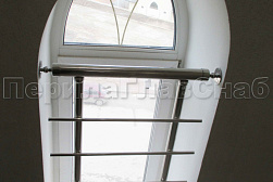 Ограждение на окна из нержавеющей стали в Новосибирске. Готовые проекты ПерилаГлавСнаб - фото 9