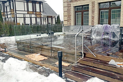 Ограждения для террас в Новосибирске. Готовые проекты ПерилаГлавСнаб - фото 22