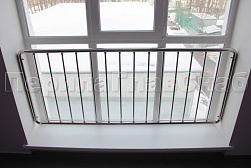 Ограждение на окна из нержавеющей стали в Новосибирске. Готовые проекты ПерилаГлавСнаб - фото 11