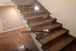 Перила и ограждения из нержавейки и дерева в Новосибирске. Готовые проекты ПерилаГлавСнаб - фото 17