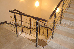 Четырёх и многоригельные перила и ограждения в Новосибирске. Готовые проекты ПерилаГлавСнаб - фото 7