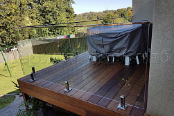 Стеклянные перила для балконов в Новосибирске. Готовые проекты ПерилаГлавСнаб - фото 17