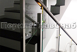 Ограждения лестничных маршей в Новосибирске. Готовые проекты ПерилаГлавСнаб - фото 28
