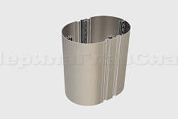 Облицовка колонн нержавеющей сталью в Новосибирске. Готовые проекты ПерилаГлавСнаб - фото 2