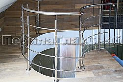 Четырёх и многоригельные перила и ограждения в Новосибирске. Готовые проекты ПерилаГлавСнаб - фото 13