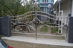 Нержавеющие калитки в Новосибирске. Готовые проекты ПерилаГлавСнаб - фото 11