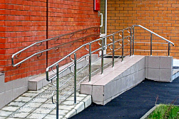 Поручни для инвалидов из нержавеющей стали в Новосибирске. Готовые проекты ПерилаГлавСнаб - фото 18