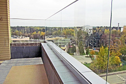 Стеклянные перила для балконов в Новосибирске. Готовые проекты ПерилаГлавСнаб - фото 30