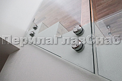 Цельностеклянные ограждения на несущем стекле в Новосибирске. Готовые проекты ПерилаГлавСнаб - фото 19