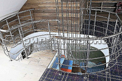 Хромированные перила в Новосибирске. Готовые проекты ПерилаГлавСнаб - фото 2