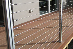 Тросовые ограждения в Новосибирске. Готовые проекты ПерилаГлавСнаб - фото 2