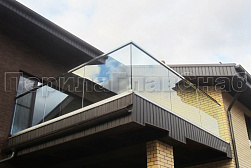 Ограждения для террас в Новосибирске. Готовые проекты ПерилаГлавСнаб - фото 11