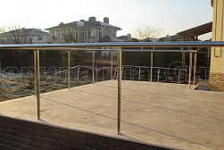 Уличные ограждения из металла в Новосибирске. Готовые проекты ПерилаГлавСнаб - фото 16