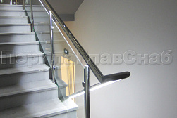 Поручни, перила и ограждения с подсветкой в Новосибирске. Готовые проекты ПерилаГлавСнаб - фото 6