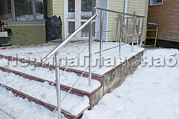 Дешевые перила и ограждения в Новосибирске. Готовые проекты ПерилаГлавСнаб - фото 2