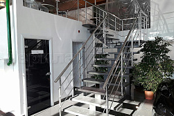 Ограждения для лестниц в Новосибирске. Готовые проекты ПерилаГлавСнаб - фото 4