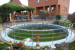 Уличные ограждения из металла в Новосибирске. Готовые проекты ПерилаГлавСнаб - фото 30