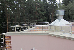 Ограждение кровли в Новосибирске. Готовые проекты ПерилаГлавСнаб - фото 7