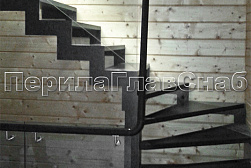 Поручни, перила и ограждения с подсветкой в Новосибирске. Готовые проекты ПерилаГлавСнаб - фото 21