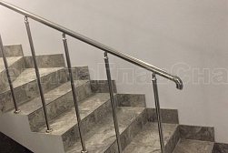 Перила и ограждения с вертикальным заполнением в Новосибирске. Готовые проекты ПерилаГлавСнаб - фото 19