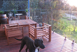 Ограждения для террас в Новосибирске. Готовые проекты ПерилаГлавСнаб - фото 20